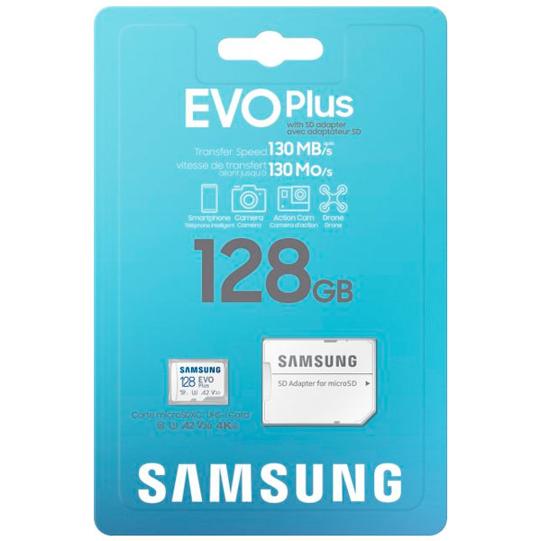 Samsung EVO Plus 128GB UHS-3