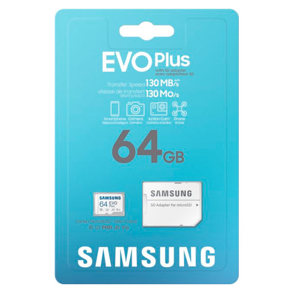 Samsung EVO Plus 64GB UHS-1