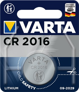 Батарейка Varta CR2016 3V