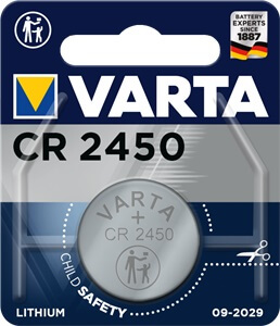 Батарейка Varta CR2450 3V (1 шт)