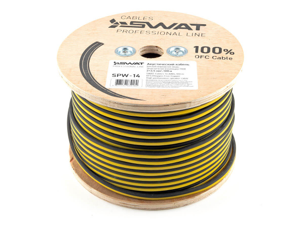 SWAT SPW-14 /акустический кабель, 2*2,5мм2, медь, 1м