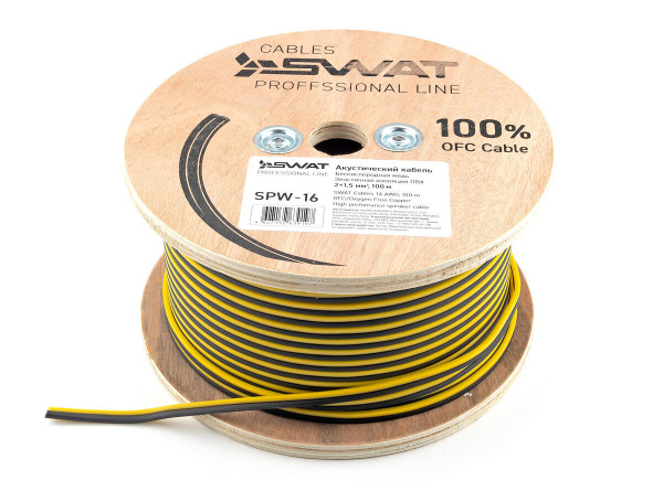 SWAT SPW-16 /акустический кабель 2*1,5мм2, медь 1м