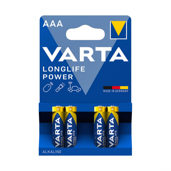 Батарейка Varta LongLife Micro 1.5V-LR03/AAA (4шт)