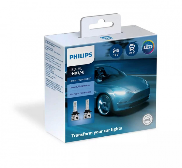 Philips HB3/HB4 Ultinon Essential LED 
