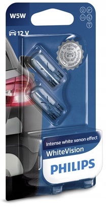 Philips W5W White Vision 