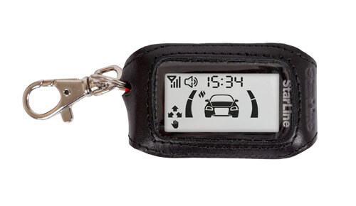 Чехол StarLine Е96/97 кожа/черный