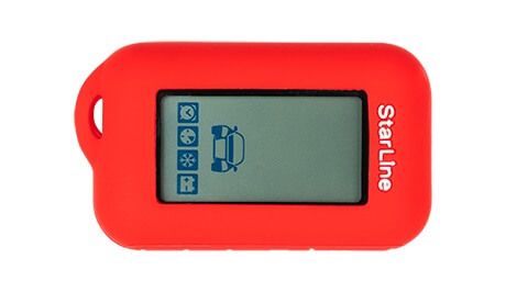 Чехол StarLine E90/E96 силикон/красный