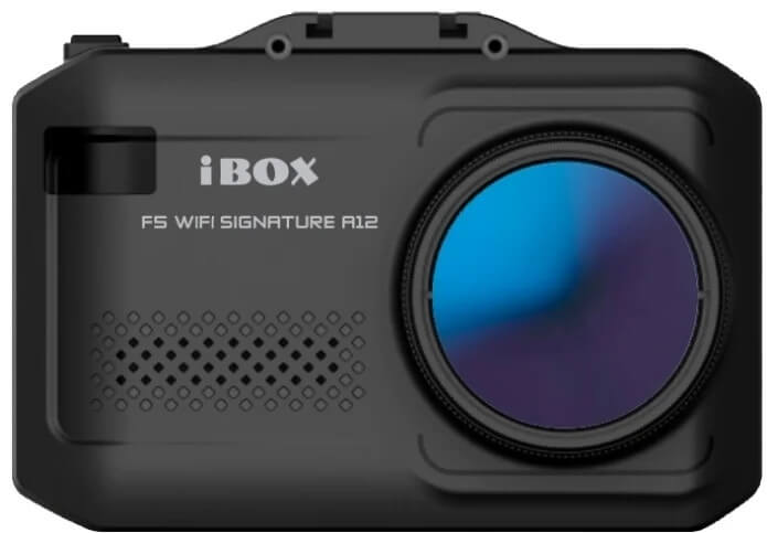 Комбо видеорегистратор iBOX F5 WiFi Signature A12