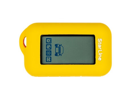 Чехол StarLine E90/E96 силикон/желтый