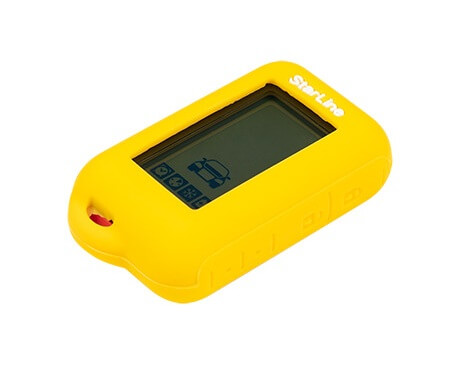 Чехол StarLine E90/E96 силикон/желтый