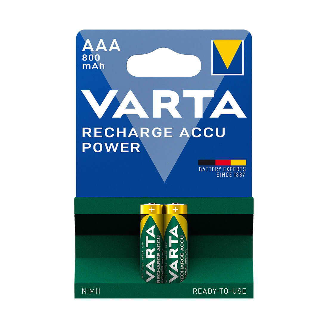 Батарейка аккумулятор Varta Micro 1.2V-HR03/AAA (2шт)
