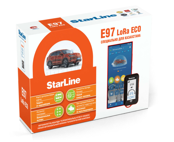 Автосигнализация StarLine E97 LoRa ECO KZ