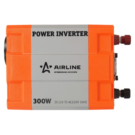 Airline инвертор 12В-220В, 300 Вт 