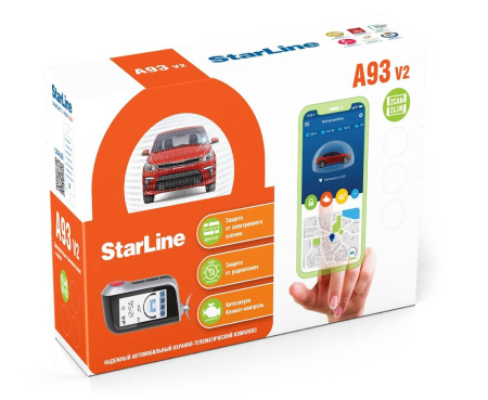 Автосигнализация StarLine A93 v.2 2CAN+2LIN 