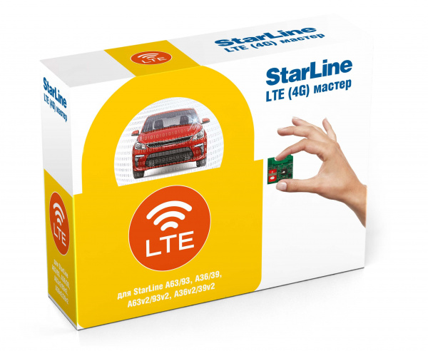 StarLine LTE(4G) Мастер для 3 / 4 поколения