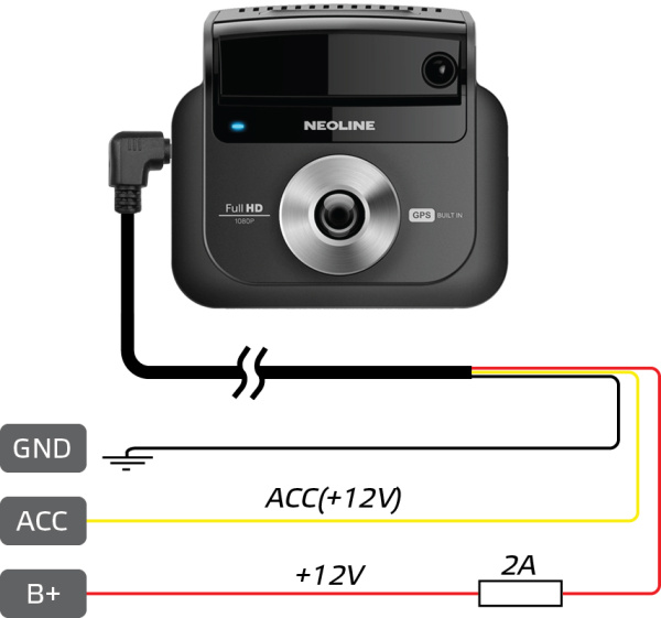 Кабель питания Neoline Fuse Cord 3 pin