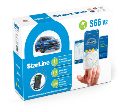 Автосигнализация StarLine S66 v.2 LTE