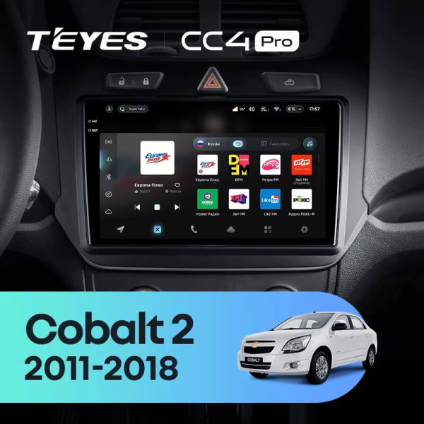 Teyes CC4 PRO Chevrolet Cobalt 2016-2023 8Gb+128Gb