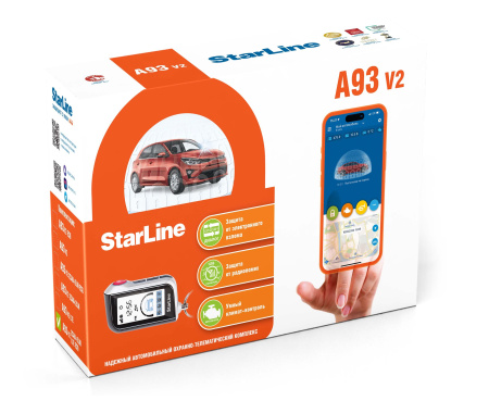 Автосигнализация StarLine A93 v.2 2CAN+2LIN LTE ECO